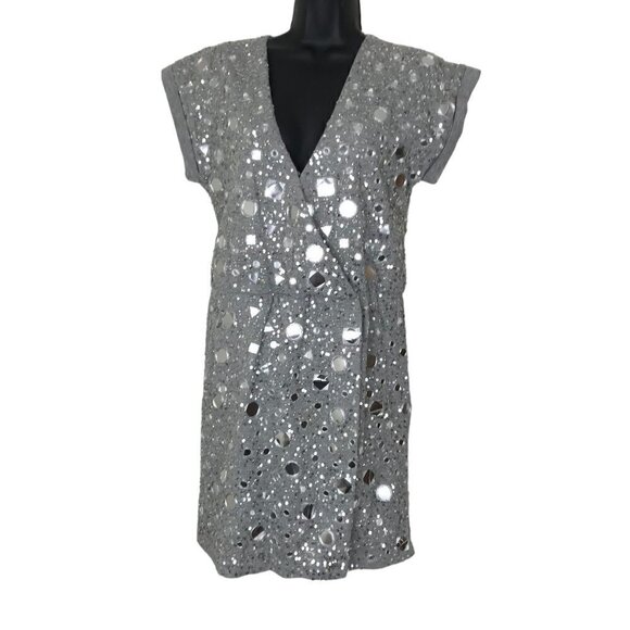 HOUSE OF HARLOW 1960 X REVOLVE Lora Dress Mirrored Size XS - Picture 3 of 9